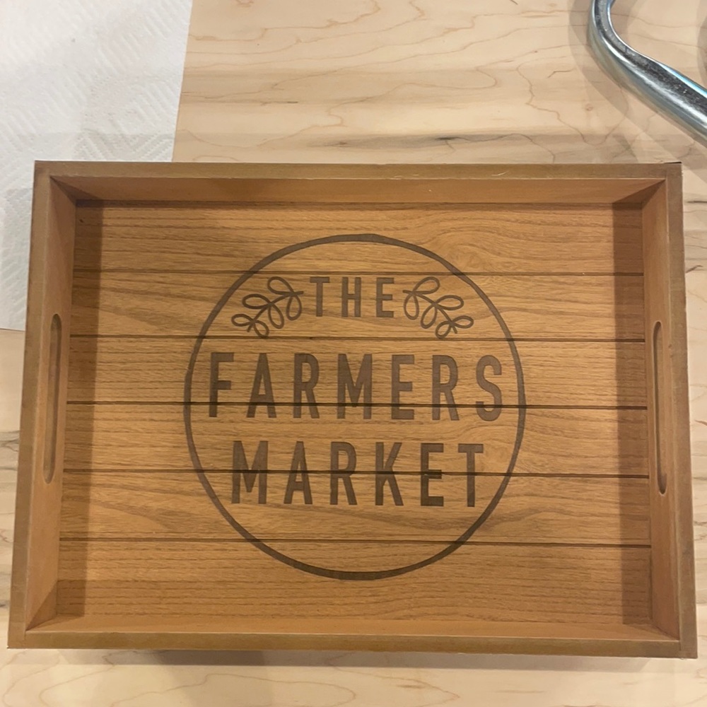 Farmer’s Market Wood Trays